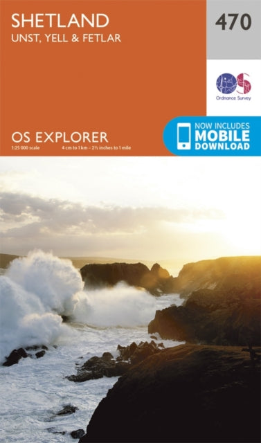 Shetland - Unst, Yell and Fetlar : 470-9780319247211