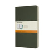 Moleskine Myrtle Green Large Ruled Cahier Journal (set Of 3)-8055002855273