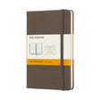 Moleskine Earth Brown Notebook Pocket Ruled Hard-8058341715253