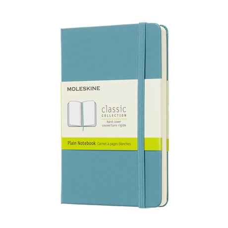 Moleskine Reef Blue Notebook Pocket Plain Hard-8058341715284