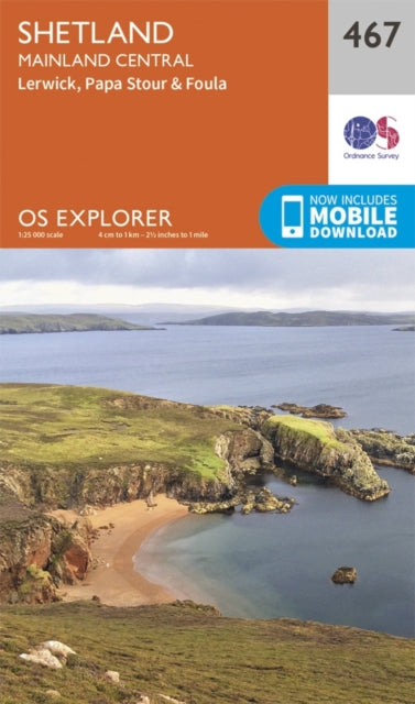 Shetland - Mainland Central : 467-9780319247181