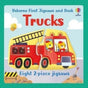 Usborne First Jigsaws and Book: Trucks-9781474997997