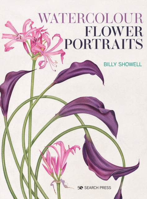 Watercolour Flower Portraits-9781782219613